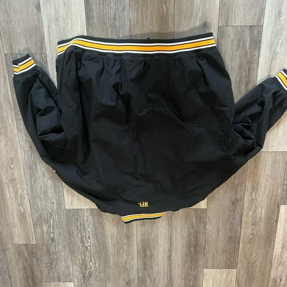 Pittsburgh Steelers Vintage NFL Reversible Bomber Jacket men’s 5XL SUPER RARE